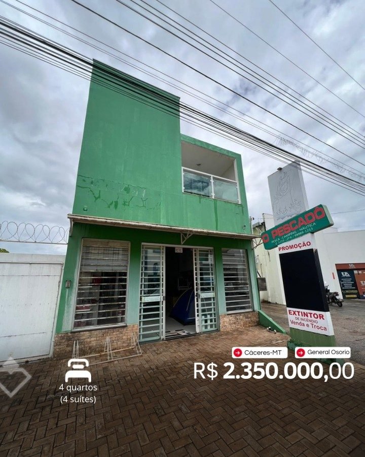 Foto 1 — Casa 4 quartos · Centro
