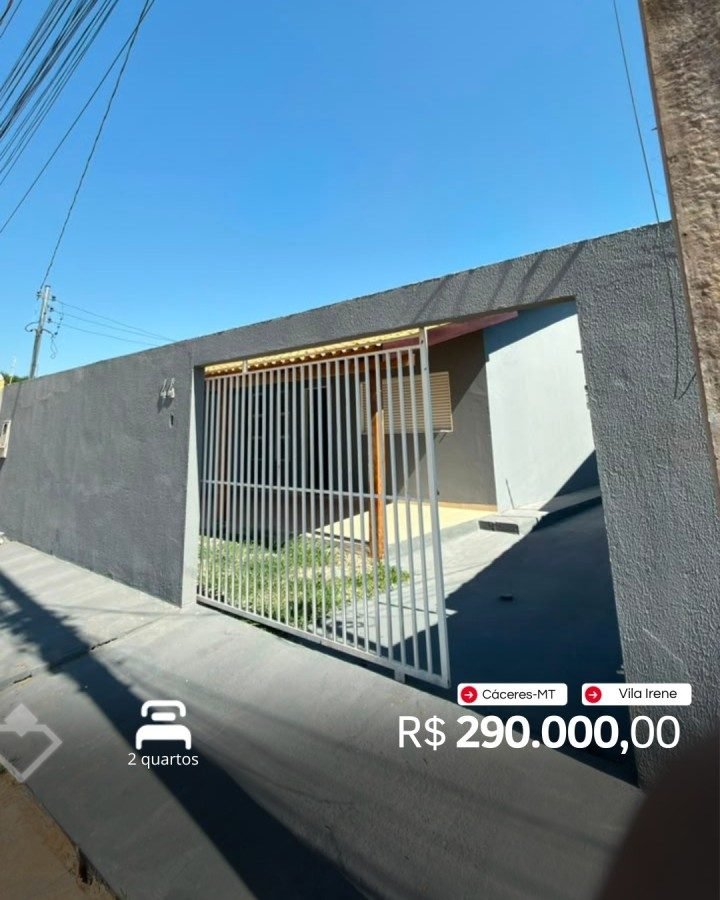 Casa à venda em Vila Irene, Cáceres — Casa · Vila Irene