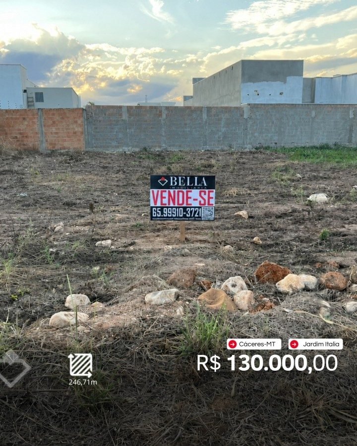 Terreno à venda em Jardim Celeste, Cáceres — Terreno 246 m² · Jardim Celeste